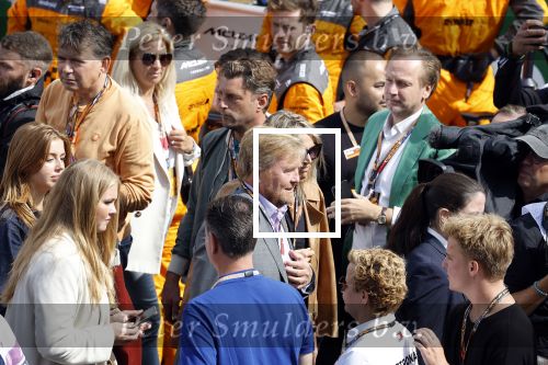 Zandvoort 27 augustus 2023
Grandprix F1 van Zandvoort Koning Willem Alexander Koningin Maxima Prinses Amalia en Prinses Alexia bij F1 Zandvoort