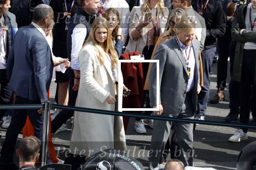 Zandvoort 27 augustus 2023
Grandprix F1 van Zandvoort Koning Willem Alexander Koningin Maxima Prinses Amalia en Prinses Alexia bij F1 Zandvoort