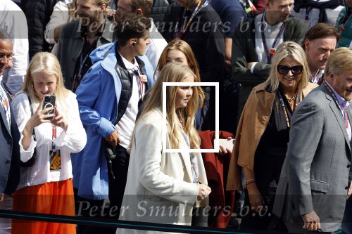Zandvoort 27 augustus 2023
Grandprix F1 van Zandvoort Koning Willem Alexander Koningin Maxima Prinses Amalia en Prinses Alexia bij F1 Zandvoort