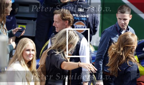 Zandvoort 27 augustus 2023
Grandprix F1 van Zandvoort Koning Willem Alexander Koningin Maxima Prinses Amalia en Prinses Alexia bij F1 Zandvoort