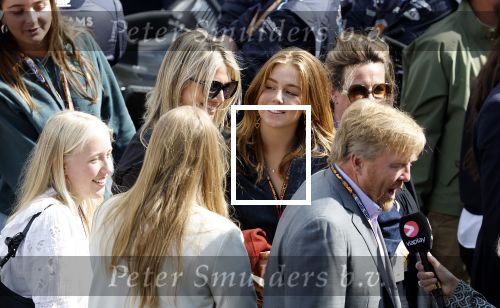 Zandvoort 27 augustus 2023
Grandprix F1 van Zandvoort Koning Willem Alexander Koningin Maxima Prinses Amalia en Prinses Alexia bij F1 Zandvoort