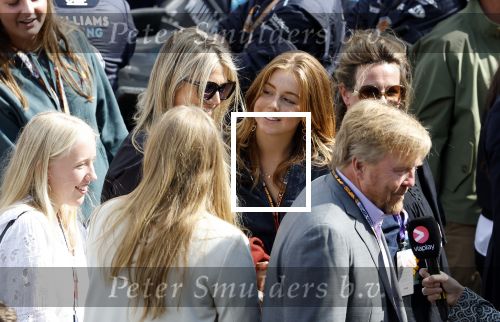 Zandvoort 27 augustus 2023
Grandprix F1 van Zandvoort Koning Willem Alexander Koningin Maxima Prinses Amalia en Prinses Alexia bij F1 Zandvoort