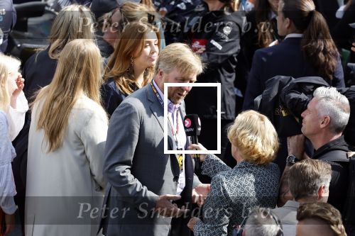 Zandvoort 27 augustus 2023
Grandprix F1 van Zandvoort Koning Willem Alexander Koningin Maxima Prinses Amalia en Prinses Alexia bij F1 Zandvoort