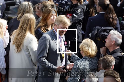 Zandvoort 27 augustus 2023
Grandprix F1 van Zandvoort Koning Willem Alexander Koningin Maxima Prinses Amalia en Prinses Alexia bij F1 Zandvoort