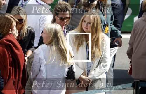 Zandvoort 27 augustus 2023
Grandprix F1 van Zandvoort Koning Willem Alexander Koningin Maxima Prinses Amalia en Prinses Alexia bij F1 Zandvoort
