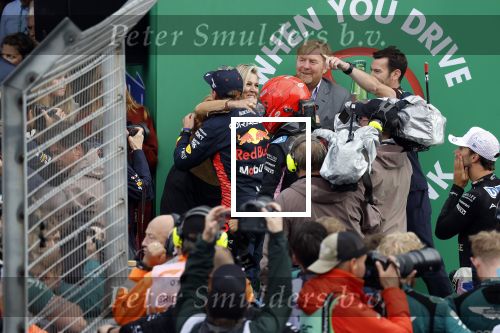 Zandvoort 27 augustus 2023
Grandprix F1 van Zandvoort gewonnen door Max Verstappen.
Koning Willem Alexander Koningin Maxima met Max Verstappen bij F1