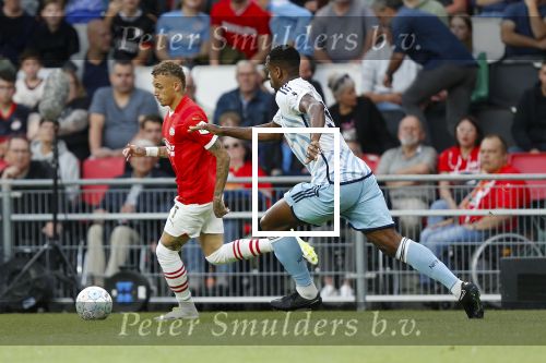Eindhoven, 30 Juli 2023
Vriendschappelijke wedstrijd PSV-Nottingham Forest, eindstand 0-1
Noa Lang