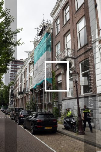 Amsterdam 3 augustus 2023
Politie onderzoek bij de woning van Olcay Gulsen en Ruud de Wild nadat er ingebroken is.