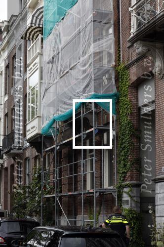 Amsterdam 3 augustus 2023
Politie onderzoek bij de woning van Olcay Gulsen en Ruud de Wild nadat er ingebroken is.