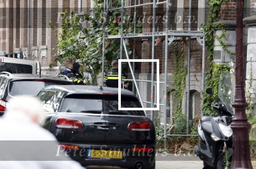 Amsterdam 3 augustus 2023
Politie onderzoek bij de woning van Olcay Gulsen en Ruud de Wild nadat er ingebroken is.