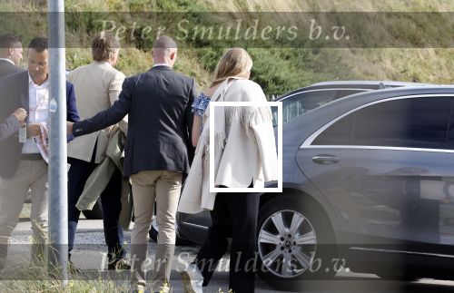 Zandvoort 26 augustus 2023
Koning Willem Alexander en prinses Amalia bij de training van de GP F1 op Zandvoort.