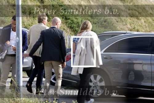 Zandvoort 26 augustus 2023
Koning Willem Alexander en prinses Amalia bij de training van de GP F1 op Zandvoort.