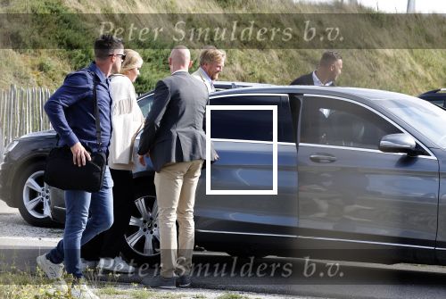 Zandvoort 26 augustus 2023
Koning Willem Alexander en prinses Amalia bij de training van de GP F1 op Zandvoort.