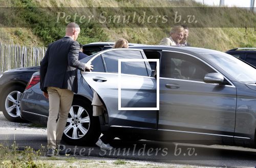 Zandvoort 26 augustus 2023
Koning Willem Alexander en prinses Amalia bij de training van de GP F1 op Zandvoort.