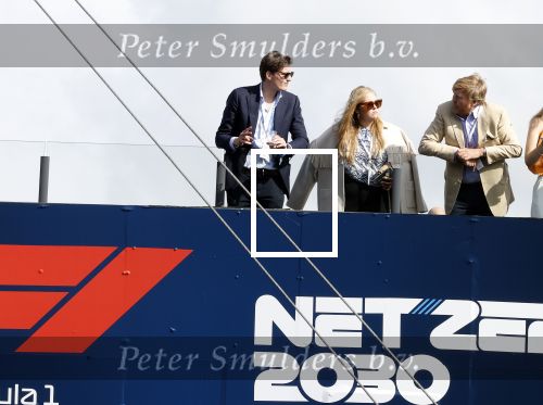 Zandvoort 26 augustus 2023
Koning Willem Alexander en prinses Amalia bij de training van de GP F1 op Zandvoort.
Samen met Lucas v Vollenhoven