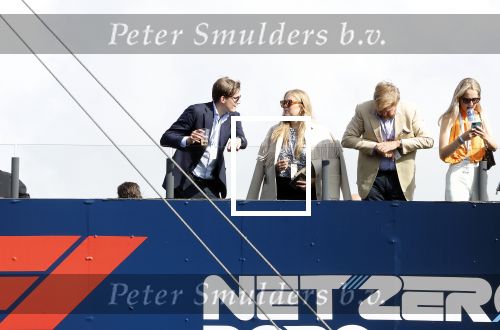 Zandvoort 26 augustus 2023
Koning Willem Alexander en prinses Amalia bij de training van de GP F1 op Zandvoort.
Samen met Lucas v Vollenhoven