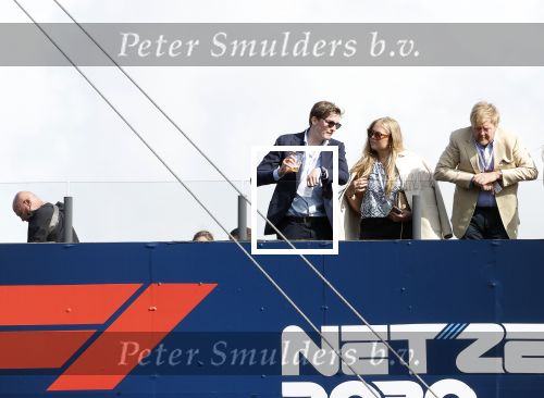 Zandvoort 26 augustus 2023
Koning Willem Alexander en prinses Amalia bij de training van de GP F1 op Zandvoort.
Samen met Lucas v Vollenhoven