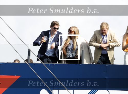 Zandvoort 26 augustus 2023
Koning Willem Alexander en prinses Amalia bij de training van de GP F1 op Zandvoort.
Samen met Lucas v Vollenhoven