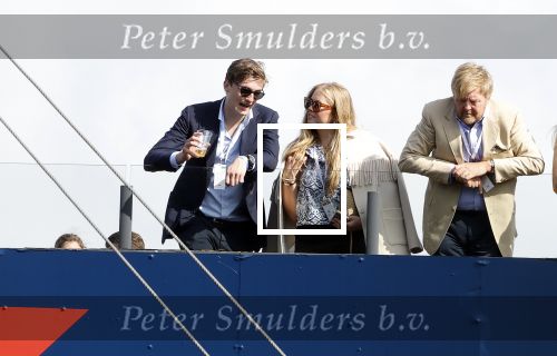 Zandvoort 26 augustus 2023
Koning Willem Alexander en prinses Amalia bij de training van de GP F1 op Zandvoort.
Samen met Lucas v Vollenhoven