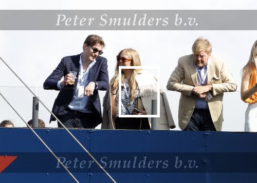Zandvoort 26 augustus 2023
Koning Willem Alexander en prinses Amalia bij de training van de GP F1 op Zandvoort.
Samen met Lucas v Vollenhoven
