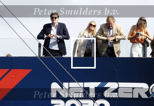 Zandvoort 26 augustus 2023
Koning Willem Alexander en prinses Amalia bij de training van de GP F1 op Zandvoort.
Samen met Lucas v Vollenhoven