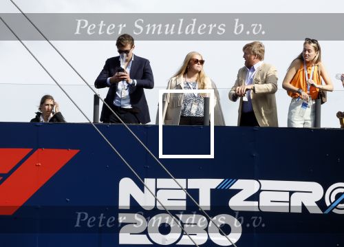 Zandvoort 26 augustus 2023
Koning Willem Alexander en prinses Amalia bij de training van de GP F1 op Zandvoort.
Samen met Lucas v Vollenhoven