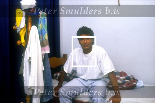 Rio de Janeiro, 19 Oktober 1988
Romario op zijn slaapkamer