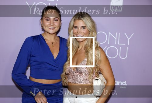 Scheveningen 31 juli 2023
Premiere Only You in Pathe Scheveningen .
Rowenna van der Linden (links) en Sarah Mooy
