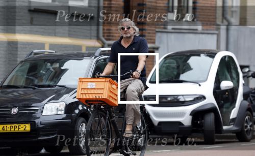 Amsterdam 24 juli 2023
Victor Reinier op zijn fiets in Amsterdam zuid.