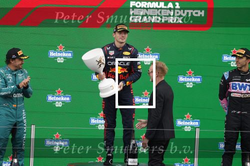 Zandvoort 27 augustus 2023
Grandprix F1 van Zandvoort gewonnen door Max Verstappen 2 Fernando Alonso en 3 Pierre Gasly met Prins Bernhard Jr.