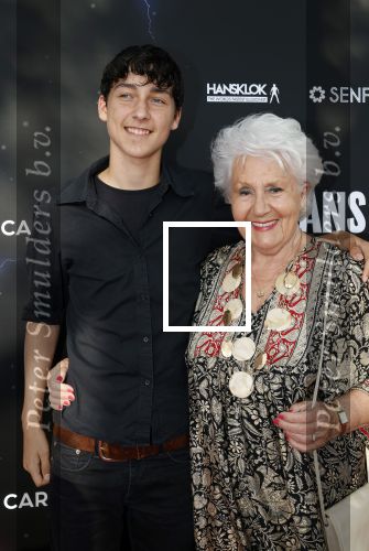 Amsterdam 9augustus 2024
Premiere show Hans Klok in Carre . Annewil Blankers kwam met haar kleinzoon