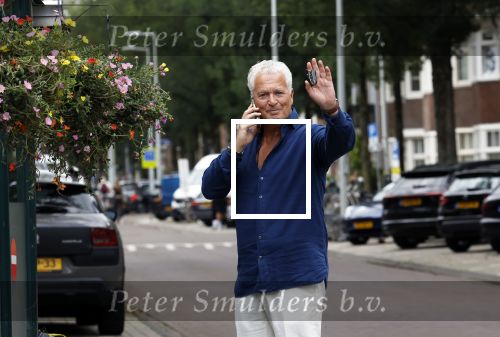 Amsterdam 15 augustus 2024
Bram Moszkowicz bellend   in Amsterdam zuid.