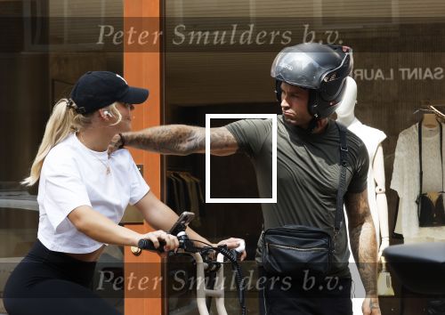 Amsterdam 15 augustus 2024
Dave Roelvink en zijn nieuwe vriendin Marijn Kuipers op de pc hooftstraat .