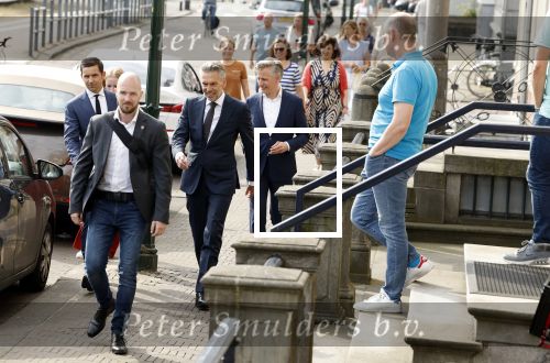 Den Haag 13 augustus 2024
De Olympische sporters die een medaille gehaald hebben worden ontvangen door premier Dick Schoof .