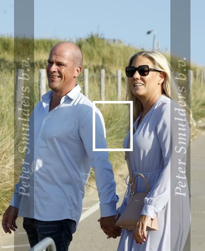 Scheveningen 27 augustus 2024
Afscheids feestje van Mark Rutte bij strandtent Culpepper. Diederik Samson met partner