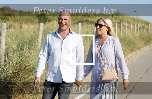 Scheveningen 27 augustus 2024
Afscheids feestje van Mark Rutte bij strandtent Culpepper. Diederik Samson met partner