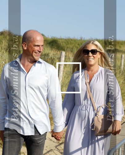 Scheveningen 27 augustus 2024
Afscheids feestje van Mark Rutte bij strandtent Culpepper. Diederik Samson met partner