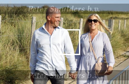 Scheveningen 27 augustus 2024
Afscheids feestje van Mark Rutte bij strandtent Culpepper. Diederik Samson met partner