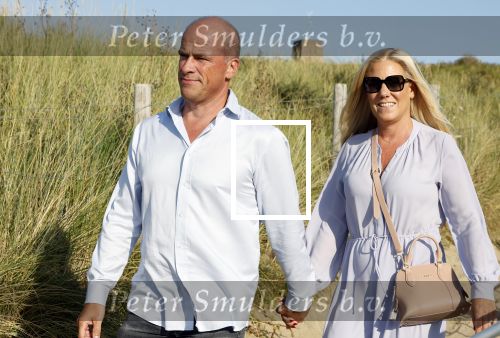Scheveningen 27 augustus 2024
Afscheids feestje van Mark Rutte bij strandtent Culpepper. Diederik Samson met partner