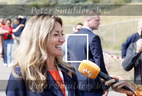 Zandvoort 25 augustus 2024
F1 Grand Prix op circuit Zandvoort met veel Bn ers en Royals. Dilan Yesilgoz kwam met haar man en haar beveiliging