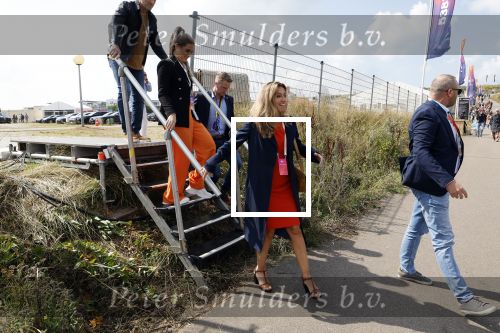 Zandvoort 25 augustus 2024
F1 Grand Prix op circuit Zandvoort met veel Bn ers en Royals. Dilan Yesilgoz kwam met haar man en haar beveiliging