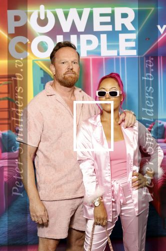 Amsterdam 21 augustus 2024
Presentatie Power Couple . De bekende koppels die mee doen aan het programma zijn: Djamila & Johannes, Eva & Sebastiaan, Laura & Ryan, Naomi & Quentin, Annebel & Rene, Michelle & Roy en Vonneke & Davinio. Monica Geuze en Valerio Zeno.  djamila Celina met partner