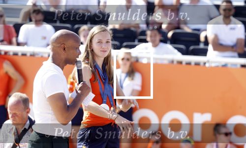 Scheveningen 12 augustus 2024
Aankomst olympische sporters in scheveningen . Humberto Tan presenteert het programma. Femke Bol