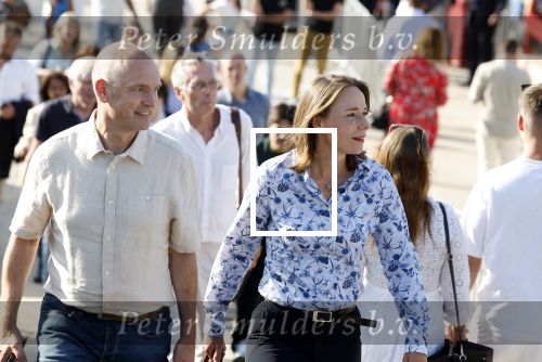 Scheveningen 27 augustus 2024
Afscheids feestje van Mark Rutte bij strandtent Culpepper. Gert Jan Segers