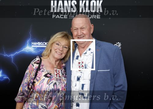 Amsterdam 9augustus 2024
Premiere show Hans Klok in Carre . Getty Kaspers met partner