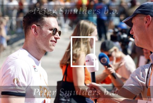 Scheveningen 12 augustus 2024
Aankomst olympische sporters in scheveningen . Humberto Tan presenteert het programma..
Harrie Lavreysen