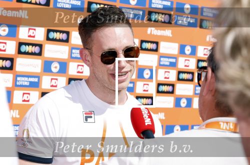 Scheveningen 12 augustus 2024
Aankomst olympische sporters in scheveningen . Humberto Tan presenteert het programma..
Harrie Lavreysen
