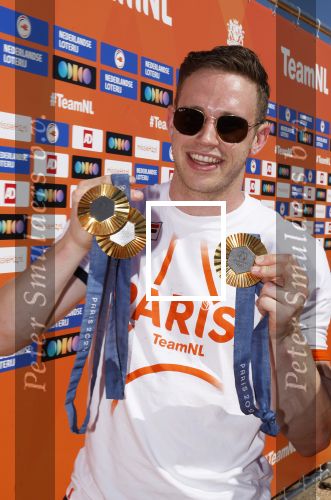 Scheveningen 12 augustus 2024
Aankomst olympische sporters in scheveningen . Humberto Tan presenteert het programma..
Harrie Lavreysen