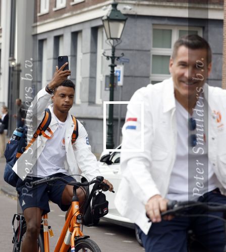 Den Haag 13 augustus 2024
De Olympische sporters die een medaille gehaald hebben worden ontvangen door premier Dick Schoof .