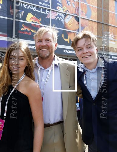 Zandvoort 25 augustus 2024
F1 Grand Prix op circuit Zandvoort met veel Bn ers en Royals. Koning Willem Alexander Koningin Maxima Prinses Alexia Prins Claus Cazimir Prinses Margriet en Prinses Annette